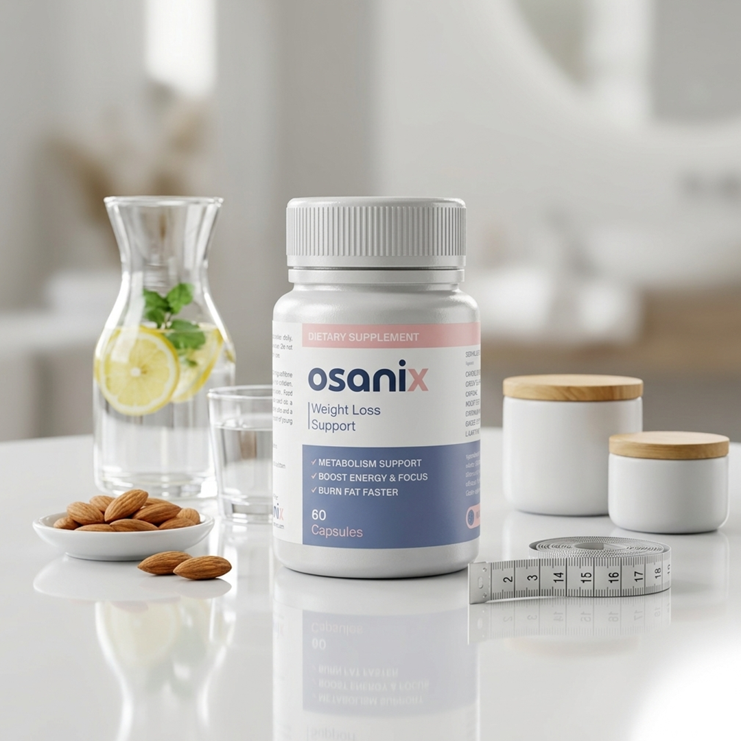 Osanix naturliga ingredienser — cayennepeppar, grönt te, ingefära och mer